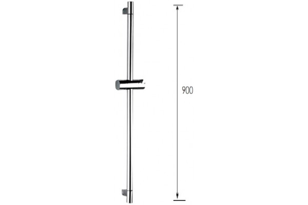 Душевая штанга Remer 319R хром, 90 см