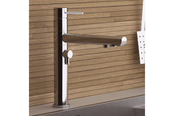 Смеситель для кухни Remer Minimal N40DW однорычажный, хром, высота излива 20.5 см