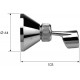 Настенный держатель Remer 335P хром, штанга 6.4 см