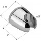 Настенный держатель Remer 339F хром, штанга 4.3 см
