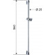 Душевая штанга Remer 319D хром, 94 см