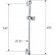 Душевая штанга Remer 311D хром, 60 см