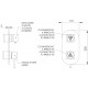 Смеситель для ванны с душем Remer X Style X92KB никель брашированный, однорычажный, сталь
