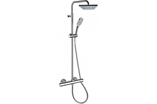 Душевая стойка Remer Elegance EQ32A8CPSD20 хром, штанга 161 см