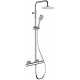 Душевая стойка Remer Elegance EQ32A8MPUFM25G хром, штанга 161 см