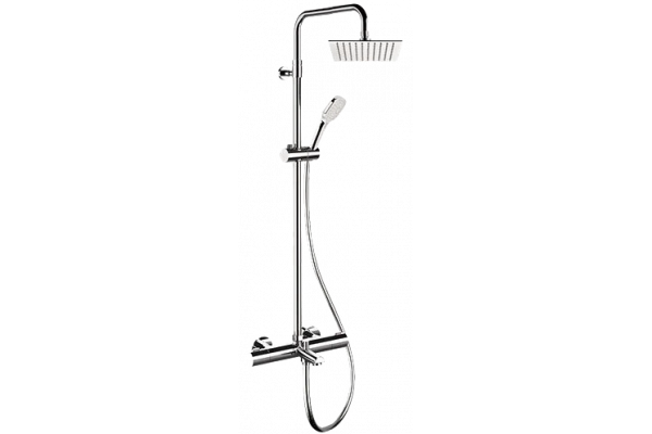 Душевая стойка Remer Elegance EQ34A8CPUFS25G хром, штанга 161 см