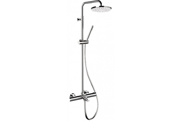 Душевая стойка Remer Elegance EQ34A7MDMD20 хром, штанга 161 см