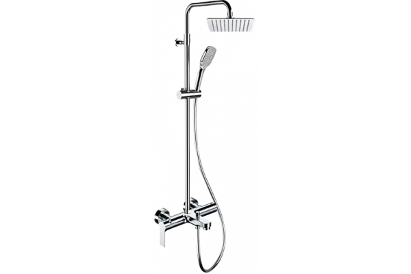 Душевая стойка Remer Dream D34A8MPUFM25T хром, штанга 161 см