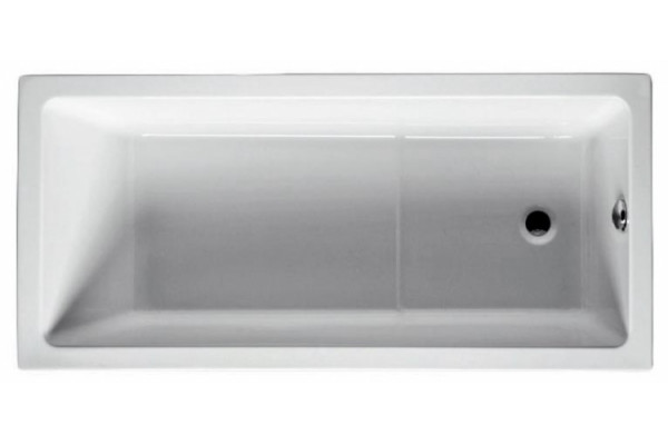 Акриловая ванна Riho Lusso Plus 170x80 пристенная, прямоугольная, объем 295 л.