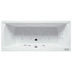 Комплект гидромассаж + аэромассаж Riho Julia Yan Pool Optima HM AM mix с пневмоуправлением, золото/хром