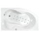 Аэромассаж Riho Nora Yan Pool Ideal AM с электроуправлением, белый