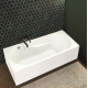 Акриловая ванна Riho Bathtubs Lazy 170х75 R прямоугольная, пристенная