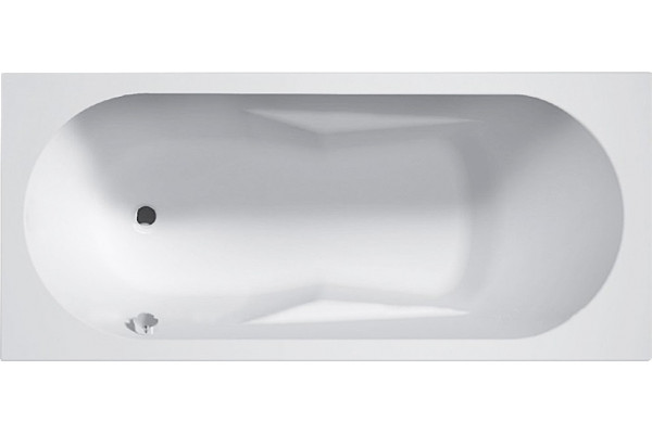 Акриловая ванна Riho Bathtubs Lazy 170х75 L прямоугольная, пристенная