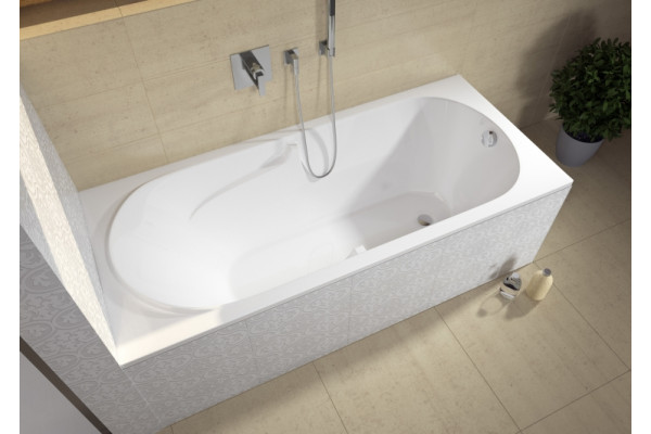 Акриловая ванна Riho Future XL 190 прямоугольная, объем 275 л.