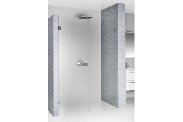 Душевая дверь в нишу Riho Scandic Mistral M102 120 см, L, распашная, стекло прозрачное