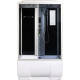 Душевая кабина River Vitim 120/80/50 ТН прямоугольная, поддон глубокий, стекло тонированное