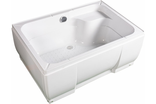 Душевая кабина River Vitim 120/80/50 ТН прямоугольная, поддон глубокий, стекло тонированное