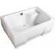 Душевая кабина River Vitim 120/80/50 ТН прямоугольная, поддон глубокий, стекло тонированное