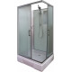 Душевая кабина River Quadro 100/80/26 MT без крыши прямоугольная, поддон средний