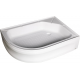 Поддон для душа River Wemor 120/80/24 (R) прямоугольный-асимметричный, средний