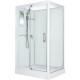 Душевая кабина River Tana 120x90 Б/К профиль белый, стекло прозрачное, прямоугольная, поддон низкий