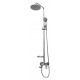 Душевая стойка River Lux 20-3 хром, штанга 144 см, шланг 150 см