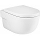 Унитаз подвесной Roca Meridian 734624L000 белый, овальный, 36x56 см