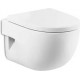 Комплект Система инсталляции для унитазов Grohe Rapid SL 38721001 3 в 1 с кнопкой смыва + Унитаз подвесной Roca Meridian 346248000 укороченная + Крышка-сиденье Roca Meridian 8012AC004 с микролифтом + кнопка Skate Air , цвет белый, бачок 3/6 л