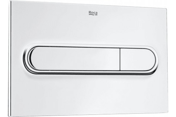 Комплект Система инсталляции для унитазов Roca DUPLO WC 890090020 + Кнопка смыва Roca PL1 Dual хром + Крышка-сиденье Roca Mateo ZRU9302822 с микролифтом, петли хром + Унитаз подвесной Roca Mateo 7346200000, цвет белый, бачок 3/6 л