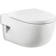 Комплект Система инсталляции для унитазов Grohe Rapid SL 38750001 4 в 1 с кнопкой смыва + Крышка-сиденье Roca Meridian 8012A2004 с микролифтом, петли хром + Унитаз подвесной Roca Meridian 346247000, цвет белый, бачок 3/6 л