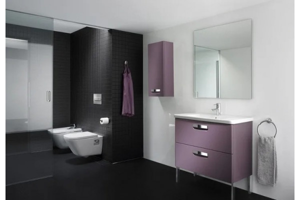 Комплект Система инсталляции для унитазов Roca DUPLO WC 890090020 + Кнопка смыва Roca PL1 Dual хром + Крышка-сиденье Roca Gap 801472004 с микролифтом, петли хром + Унитаз подвесной Roca Gap 34647L000, цвет белый, бачок 3/6 л