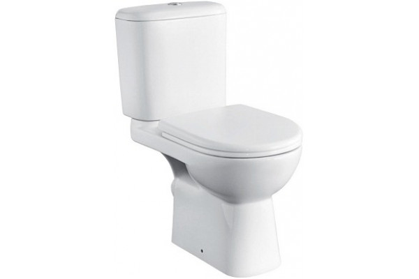 34P23900Y ACCESS унитаз-компакт косой выпуск, сиденье с крышкой SC1, 36x67 см
