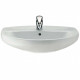 Раковина подвесная Roca Victoria 60х51 цвет белый, полукруглая, с переливом