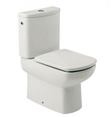 Унитаз напольный Roca Dama Senso Compacto белый, прямоугольный, 40.5x60 см