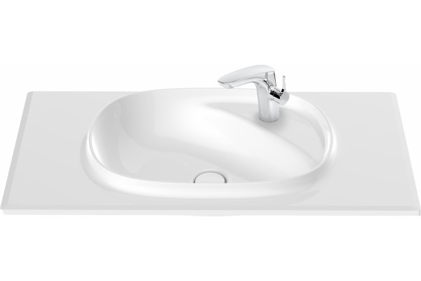 Раковина Roca Beyond 3270BB000 белая прямоугольная, цвет белый