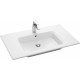 Мебельная раковина Roca The Gap 3279A4000 80 см, белая, прямоугольная, цвет белый