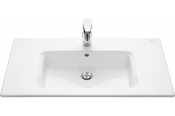 Мебельная раковина Roca The Gap 3279A4000 80 см, белая, прямоугольная, цвет белый