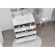 Мебельная раковина Roca The Gap 3279A4000 80 см, белая, прямоугольная, цвет белый