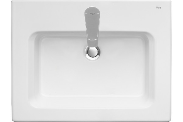 Мебельная раковина Roca The Gap 3279A8000 60 см, белая, прямоугольная, цвет белый