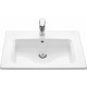 Мебельная раковина Roca The Gap 3279A8000 60 см, белая, прямоугольная, цвет белый