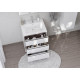 Мебельная раковина Roca The Gap 3279A8000 60 см, белая, прямоугольная, цвет белый