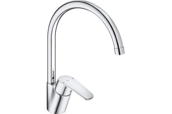 Смеситель Roca Monodin new 5A8498C0M для кухонной мойки однорычажный, хром