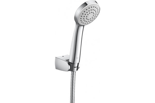 Душевой гарнитур Roca Natura 5B9302C00 хром, штанга 21.5 см, шланг металлический 170 см