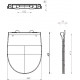 893105010 ПЭК VICTORIA подвесной унитаз Rimless+инсталляция+slim сиденье (м/л) КНОПКА НА ВЫБОР ЗАКАЗЫВАЕТСЯ ОТДЕЛЬНО1, цвет белый,  в современном стиле