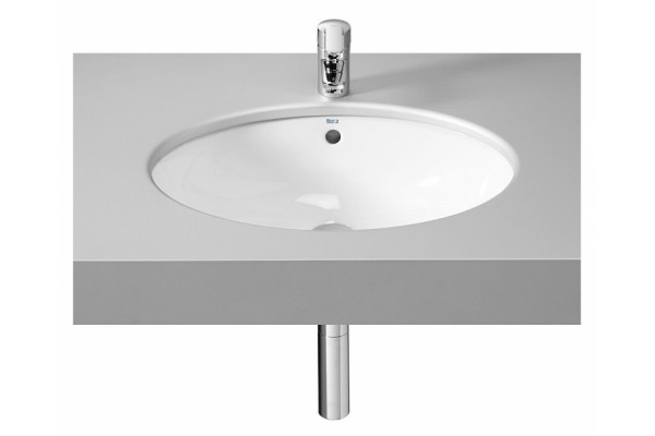 Раковина Roca Berna 327871001 56 см овальная, цвет белый, с переливом