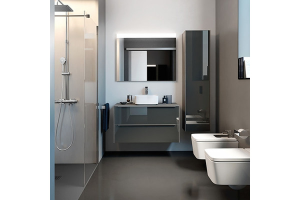 Унитаз подвесной Roca Inspira square 346537000 белый, прямоугольный, 37x56 см