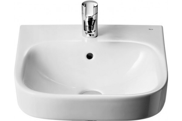 Рукомойник Roca Debba 40x32 цвет белый, полукруглая, с переливом