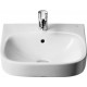 Рукомойник Roca Debba 40x32 цвет белый, полукруглая, с переливом