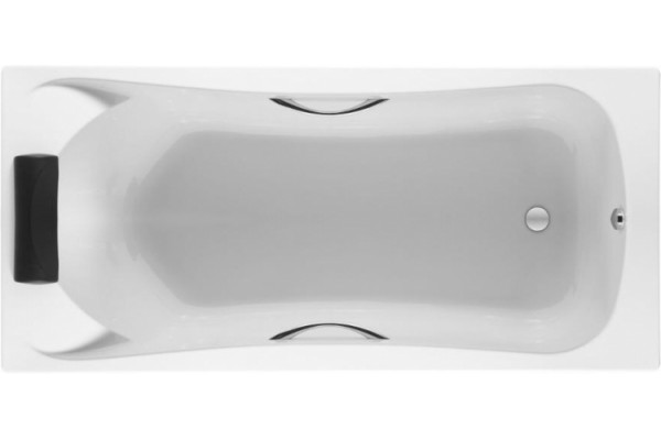 Акриловая ванна Roca BeCool 180x80 пристенная, прямоугольная, объем 240 л.