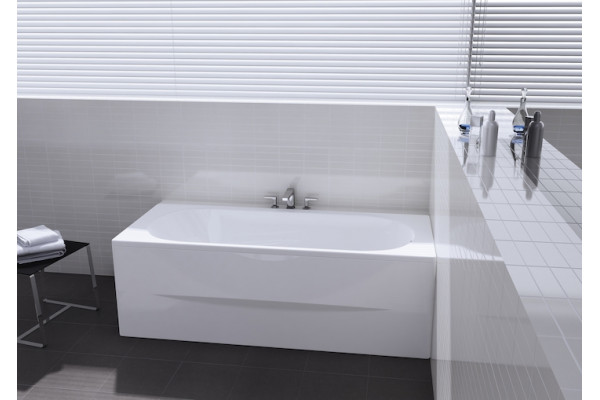 Акриловая ванна Roca Genova-N 150x75 см пристенная, прямоугольная, объем 240 л.